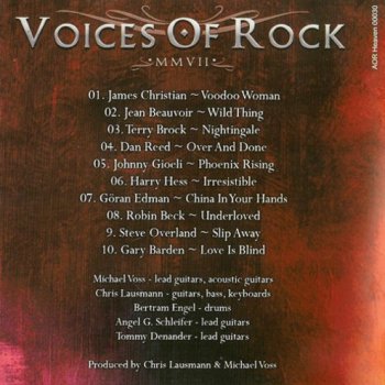 Voices Of Rock - MMVII (2007)