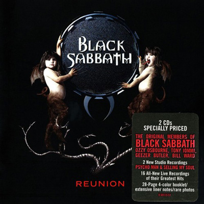 BLACK SABBATH: Reunion (1998) (1998, EPIC E2K 69115, Made in USA) (Double CD)