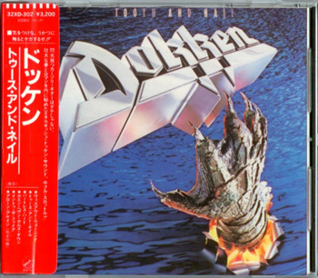 Dokken: Tooth And Nail (1984) (1984, Japan, 32XD-302, 1st press)