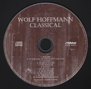 Wolf Hoffmann: Classical (1997) (1997, Japan, VICP-60133, 1st press)