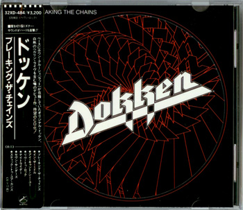 Dokken: Breaking The Chains (1983) (1986, Japan, 32XD-484, 1st press)