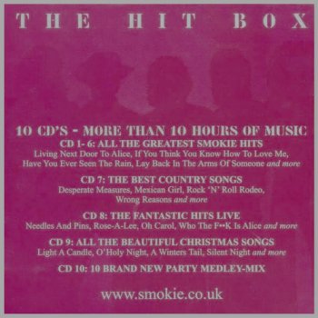 Smokie - The Hit Box [10CD BOX-SET] (2003) CMC Records