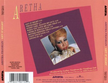 Aretha Franklin - Get It Right (1983)