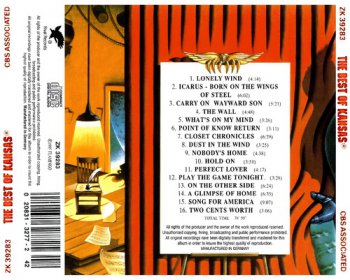 Kansas - The Best Of Kansas (1995) (Flamingo, Rival Records)