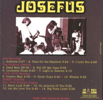 Josefus - Dead Man aLive (Akarma 2003)