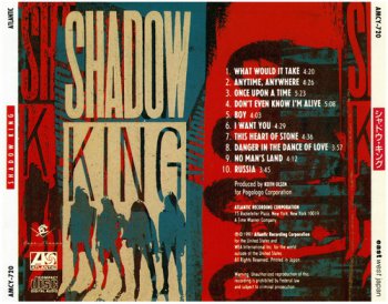 Shadow King - Shadow King (1991) (east west japan)