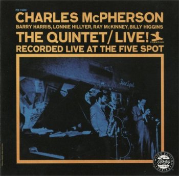 Charles McPherson - The Quintet Live! (OJC limited edition) (1992)