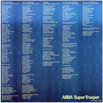 ABBA - Super Trouper (1980) (Japan ©2010)
