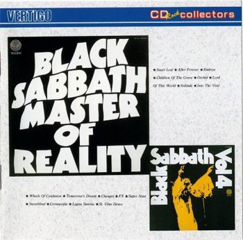 Black Sabbath - Master of Reality + Vol.4 (1987)