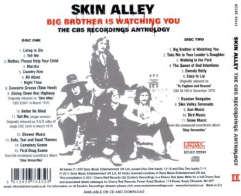Skin Alley - Big Brother Is Watching You: The CBS Recordings Anthology 2CD (1970) [Reissue 2011] Lossless