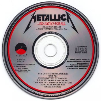Metallica - ...And Justice For All (3 Versions) 1988