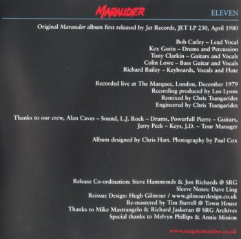 Magnum - Marauder 1980 (Expanded Edition 2005) 