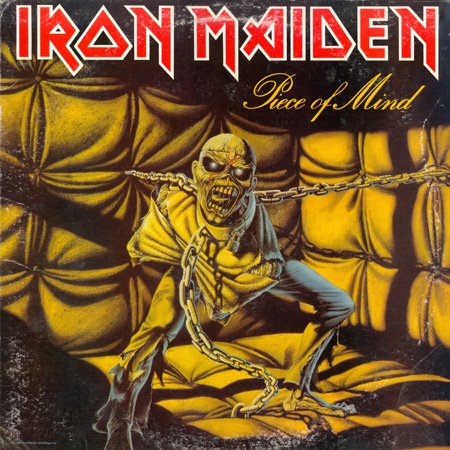 Iron Maiden - Piece Of Mind [Capitol Records LP (VinylRip 24/192)] (1983)