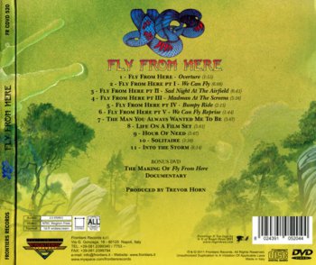 Yes - Fly From Here (2011 EU Frontiers Records CD+DVD)