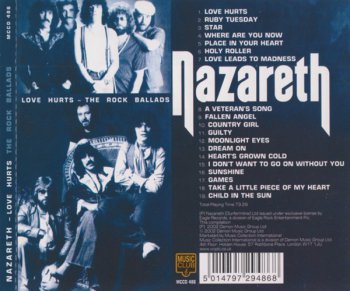 Nazareth - Love Hurts: The Rock Ballads (2002)