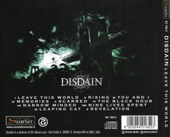 Disdain - Leave This World (2010)