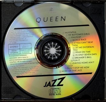 Queen - Jazz - 1978 (1994 Parlophone 0777 -7- 89495-2-7)