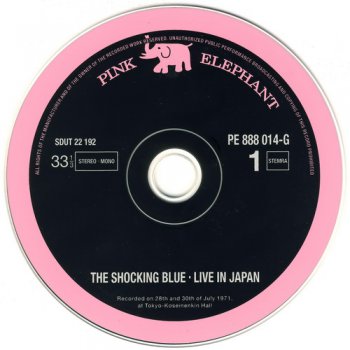 Shocking Blue - Live in Japan (1972) [Japan 2009]
