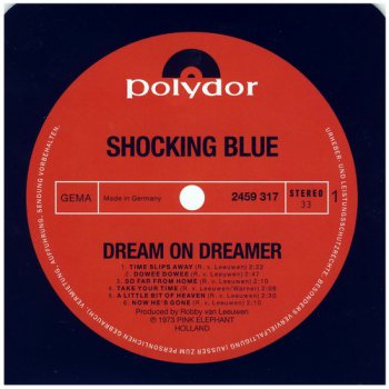 Shocking Blue - Dream On Dreamer (1973) [Japan 2009]