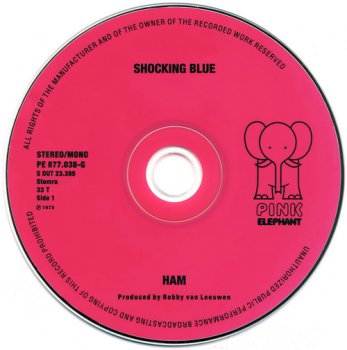 Shocking Blue - Ham (1973) [Japan 2009]
