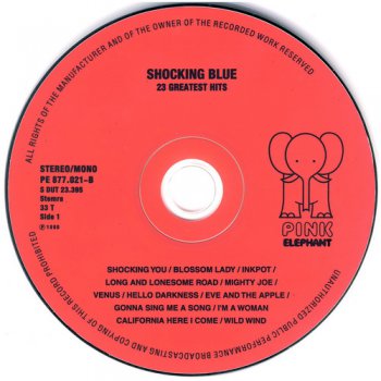 Shocking Blue - 23 Greatest Hits (1973) [Japan 2009]