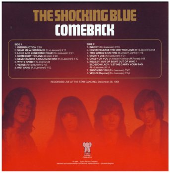 Shocking Blue - Comeback (1984) [Japan 2009]