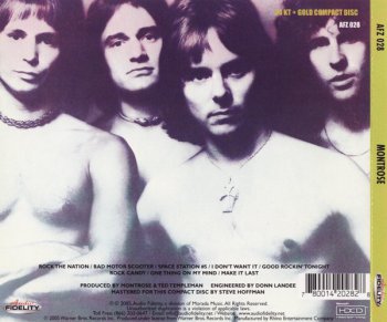 Montrose - Montrose 1973 (Audio Fidelity Gold 2005) 
