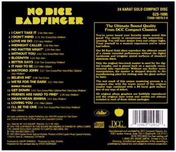 Badfinger - No Dice (1970) [1997]