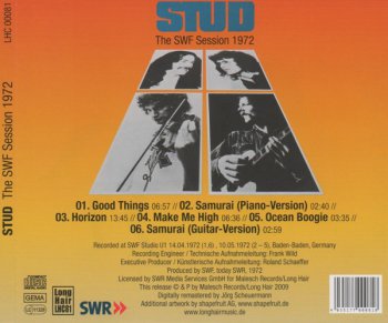 Stud - SWF Session 1972 (Long Hair Rec. 2009)
