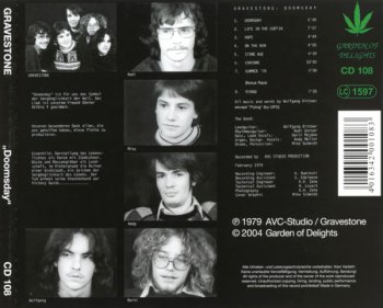  Gravestone - Doomsday 1979 (Garden of Delights Rec. 2004) 