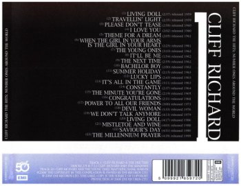 Cliff Richard - The Hits: Number Ones: Around The World 1959-1999 (2008) Cliff Richard - The Hits: Number Ones: Around The World 1959-1999 (2008)