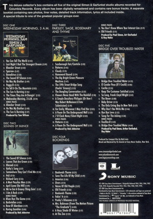 Simon & Garfunkel - 2001/2010 The Columbia Studio Recordings 1964-1970 (5CD Box Set Sony Music)
