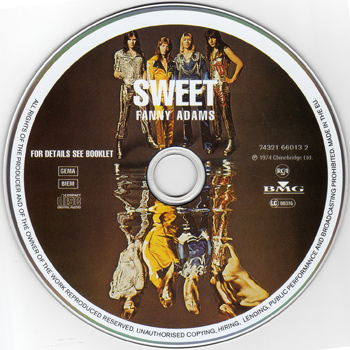 Sweet: Sweet Fanny Adams (1974) (1999, BMG 74321 66013 2, Made in EU)