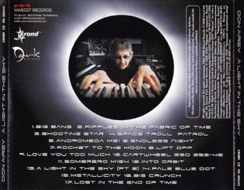 Don Airey . A Light In The Sky . 2008(Arond Rec)
