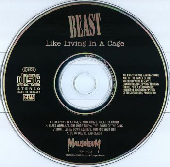 Beast  - Like Living In A Cage 1985