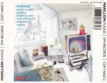 Marillion - Fugazi - 1984 (EMI • 1984 • CDP 746027 2 • UK-CD-FA3196)