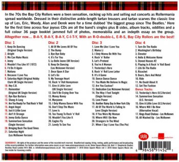 Bay City Rollers – Rollermania: The Anthology [4CD Box Set] (2010)