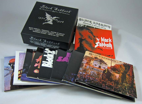 Black Sabbath – The Complete 70's Replica CD Collection 1970-1978