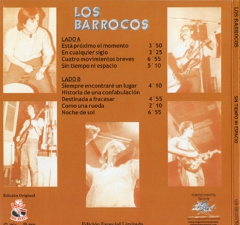 Los Barrocos - Sin Tiempo Ni Espacio 1974 (Viajero Inmovil Rec. 2006)