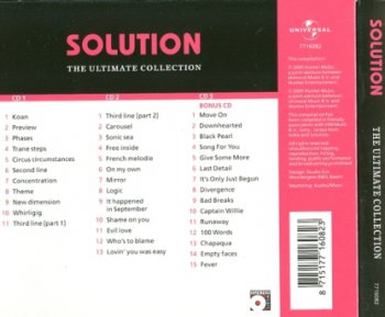Solution - The Ultimate Collection 3CD (Hunter 2005) 