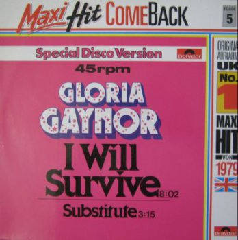 Gloria Gaynor - I Will Survive (12", Maxi-Single Polydor Lp VinylRip 24/96) 1978