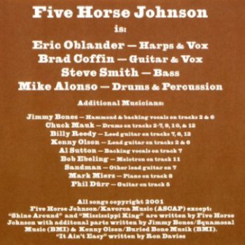 Five Horse Johnson - The No.6 Dance (2001) 