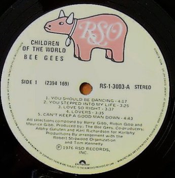 Bee Gees - Children of the world (1976)vinyl-rip,lossless 24/96+16/44,1