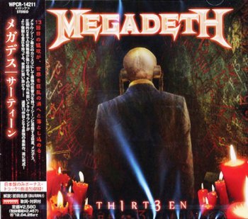 Megadeth - Th1rt3en (2011) [Japan Edit.]