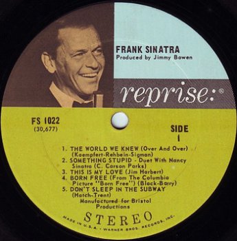 Frank Sinatra - The World We Knew (1967) magnitoalbom-rip,lossless,flac 16-44