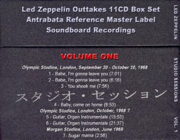 Led Zeppelin - Outtakes vol.1