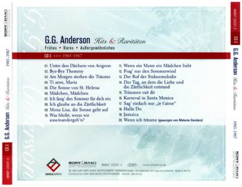 G.G. Anderson - Hits & Raritaten [3CD] (2008) (Sony BMG Music)