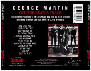 George Martin and His Orchestra - Off The Beatle Track (1994)