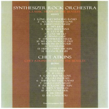 Synthesizer Rock Orchestra, Chet Atkins - Classic Trax Of The Beatles (1993) Picks On The Beatles (1966)