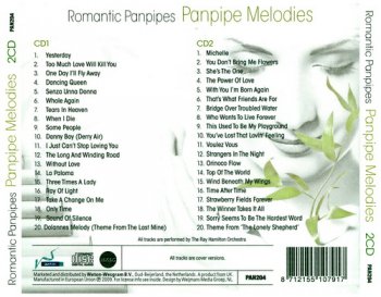 Ray Hamilton Orchestra - Romantic Panpipes-Panpipes Melodies [2CD] (2009)